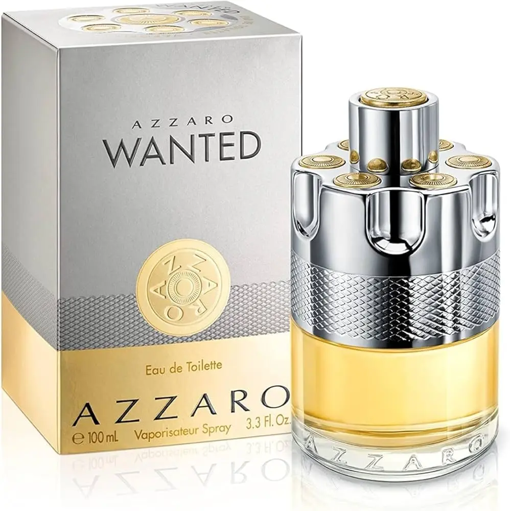 AZZARO WANTED 3.4 OZ EDT FOR MEN