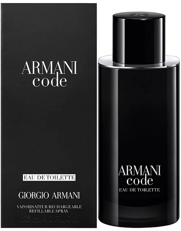 ARMANI CODE 4.2 OZ REFILLABLE EDT FOR MEN