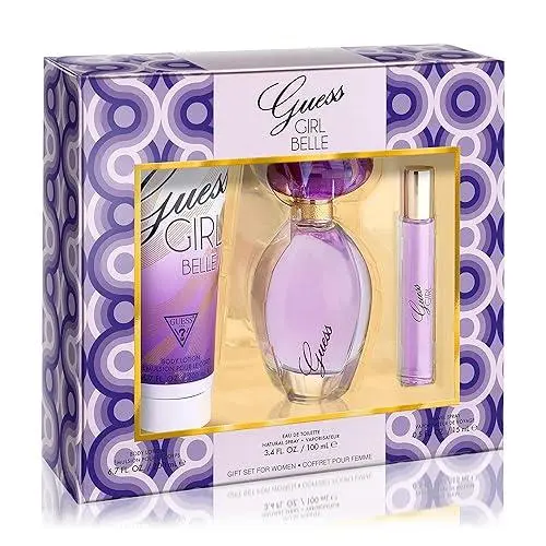 Guess Girl Belle 3.4 oz EDT 3 Piece Gift Set women