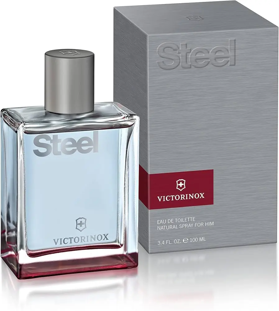 Victorinox Steel 3.4 oz EDT for men
