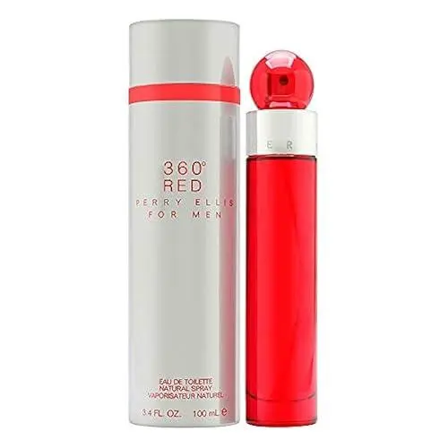 [360R34SM] 360 RED 3.4 OZ EDT FOR MEN