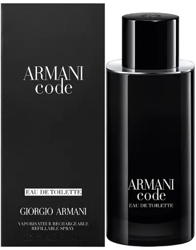 [ARMCEDTREF42SM] ARMANI CODE 4.2 OZ REFILLABLE EDT FOR MEN