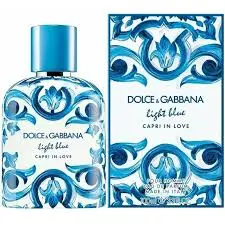 [DGLBCIL34EDPM] LIGHT BLUE CAPRI IN LOVE 3.4 OZ EDP FOR MEN