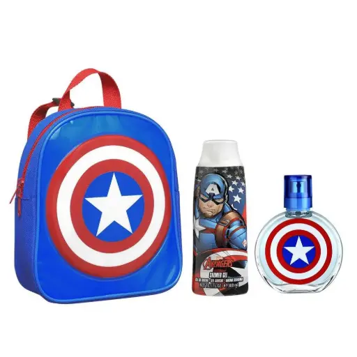 [SCAPA34S-SG-BAG-K] CAPTAIN AMERICA BACKPACK 3.4 OZ KIDS