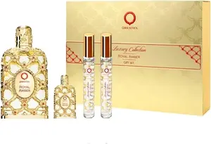 [ORIRAGS4P] ORIENTICA ROYAL AMBER 2.7 OZ EDP 4 PIECE GIFT SET