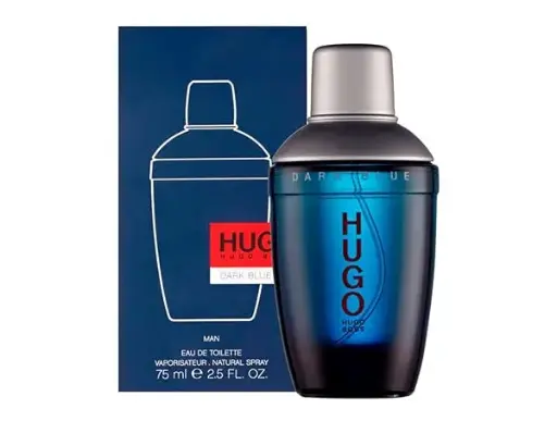 [HBG-DARKBLUE-2.5OZ-EDT-M] HUGO BOSS DARK BLUE 2.5 EDT M