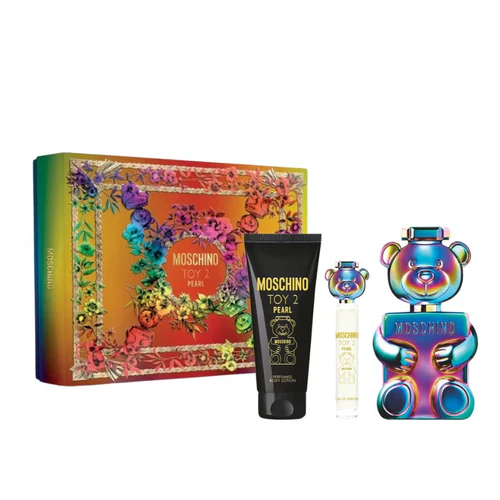 [SMOST2P34S-MIN-BL-W] Moschino Toy 2 Pearl 3.4 oz EDP 3 piece Gift