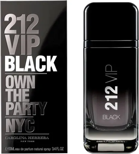 [212VBE34SM] 212 VIP Black Elixir 3.4 oz for men