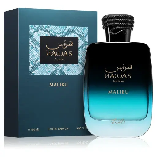 [HWSMAL34MEDP] HAWAS MALIBU MEN 3.4 OZ EDP
