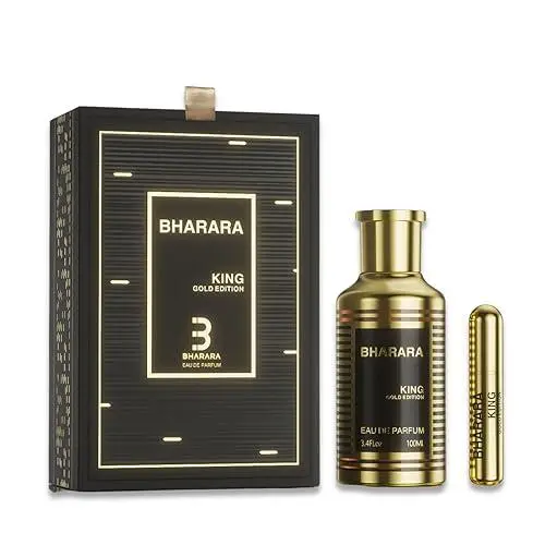 [BHRKGE34MEDP] BHARARA KING GOLD EDITION MAN 3.4 OZ EDP