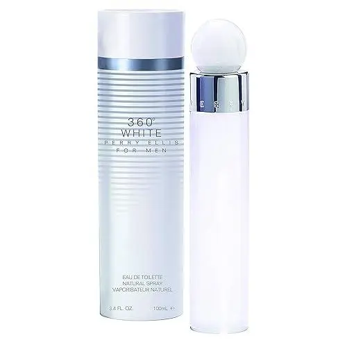 [360W34SM] 360 White 3.4 oz EDT men